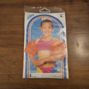 New Intex The Wet Set Inflatable Arm Bands 59642 Made In 2000 Vintage Sealed